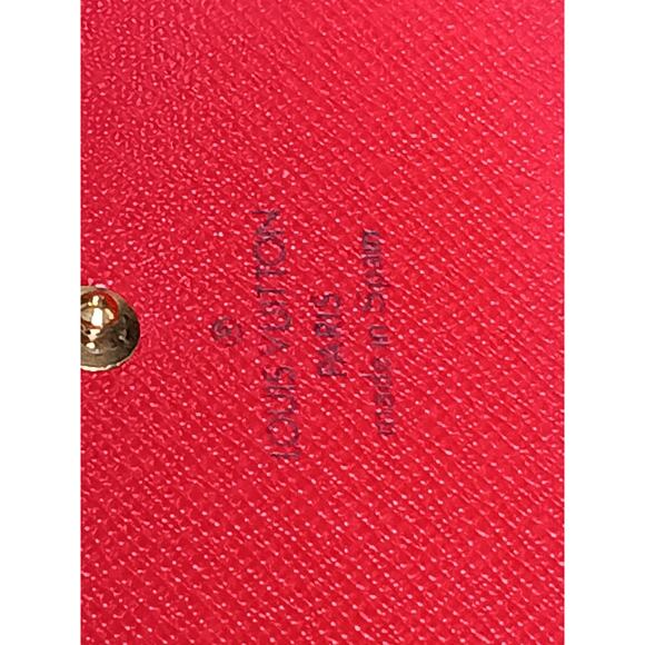 Authentic Louis Vuitton Key Holder Red Epi Leather 4 Hook Case - Picture 4 of 14